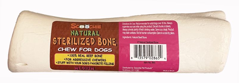 5-6 Inch Natural Sterilized Bone With UPC