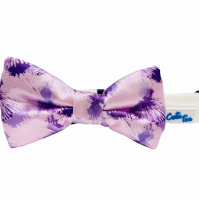 Cutie Ties Dog Bow Tie (Color: Purple Sky, size: one size)