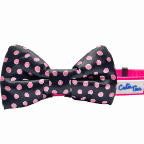 Cutie Ties Dog Bow Tie (Color: Polka-Dot, size: one size)