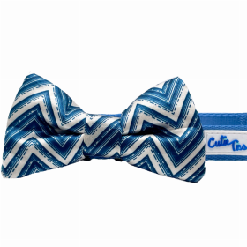 Cutie Ties Dog Bow Tie (Color: Zig Zag, size: one size)