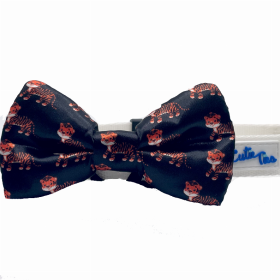 Cutie Ties Dog Bow Tie (Color: Tiger, size: one size)