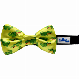 Cutie Ties Dog Bow Tie (Color: Yellow, size: one size)