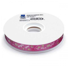 50-Yard Printed Ribbon Rolls (Color: Dragonflies, size: 50 Yards)