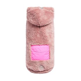 GF Pet Cozy Hoodie (Color: Pink, size: S)