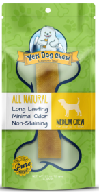 Yeti Dog Chew (Color: Yellow, size: medium)