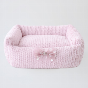 Dolce Dog Bed (Color: Rosewater, size: one size)