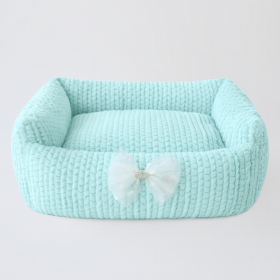 Dolce Dog Bed (Color: Ice, size: one size)