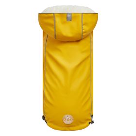 GF Pet Insulated Raincoat (Color: Yellow, size: S)