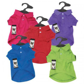 Zack & Zoey Polo Shirt (Color: Pink, size: XL)