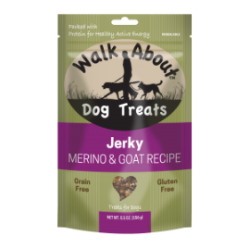 Walk About Dog Jerky (Color: Lamb & Goat)