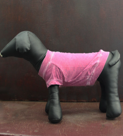 Doggy Tee (Color: Magenta, size: XS)