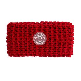 GF Pet Chalet Tube Scarf (Color: Red, size: S)