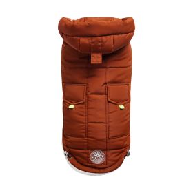 GF Pet Super Puff Parka (Color: Hazel, size: XS)