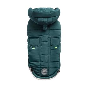 GF Pet Super Puff Parka (Color: Teal, size: XS)