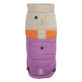 GF Pet Camplife Puffer (Color: Purple, size: XS)