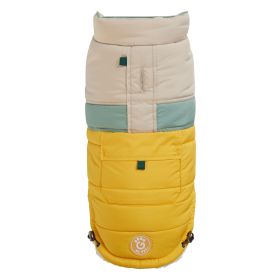 GF Pet Camplife Puffer (Color: Yellow, size: 2XS)