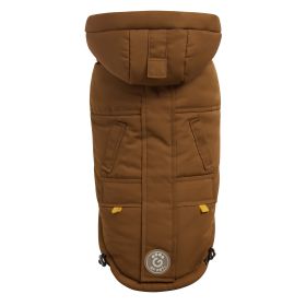 GF Pet Arctic Parka (Color: Wood, size: S)