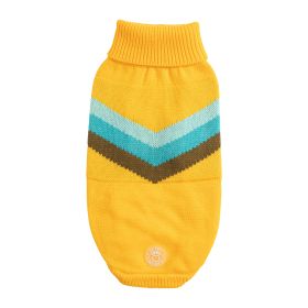 GF Pet Alpine Sweater (Color: Yellow, size: 2XS)