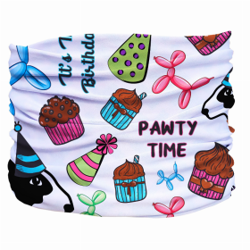 Birthday Pawty Pup Scruff (Color: Multi, size: 3XL)