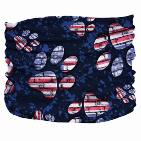 Patriotic Pup Pup Scruff (Color: Red,White,Blue, size: Tiny)