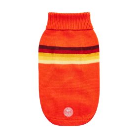 GF Pet Retro Sweater (Color: Orange, size: 3XL)