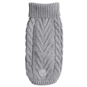 GF Pet Chalet Sweater (Color: Grey Mix, size: S)