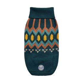 GF Pet Heritage Sweater (Color: Teal, size: XS)