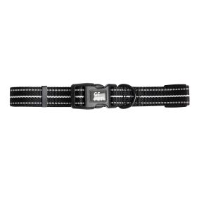 GF PET Reflective Collar (Color: Black, size: M)